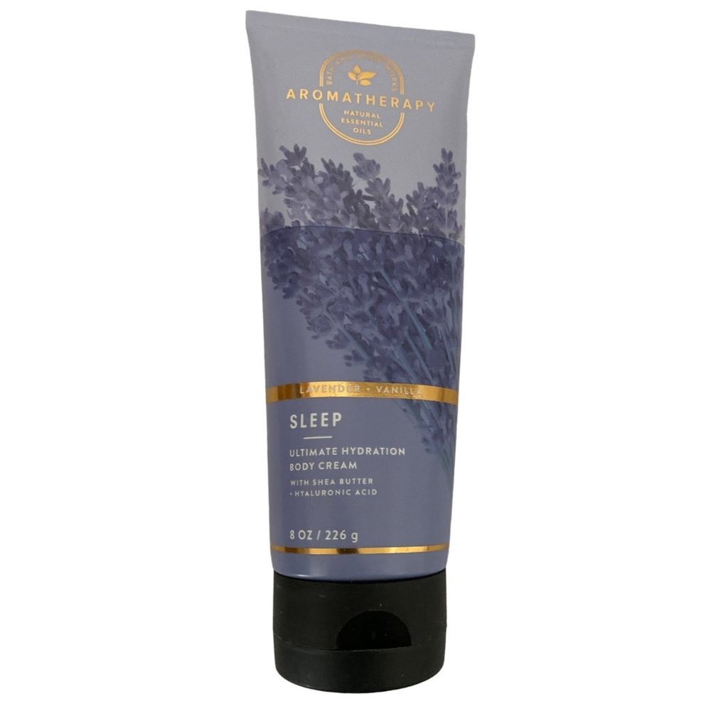 Sleep  Aromatherapy Bath Body Works Hydration Cream 8 oz. NEW discontinued